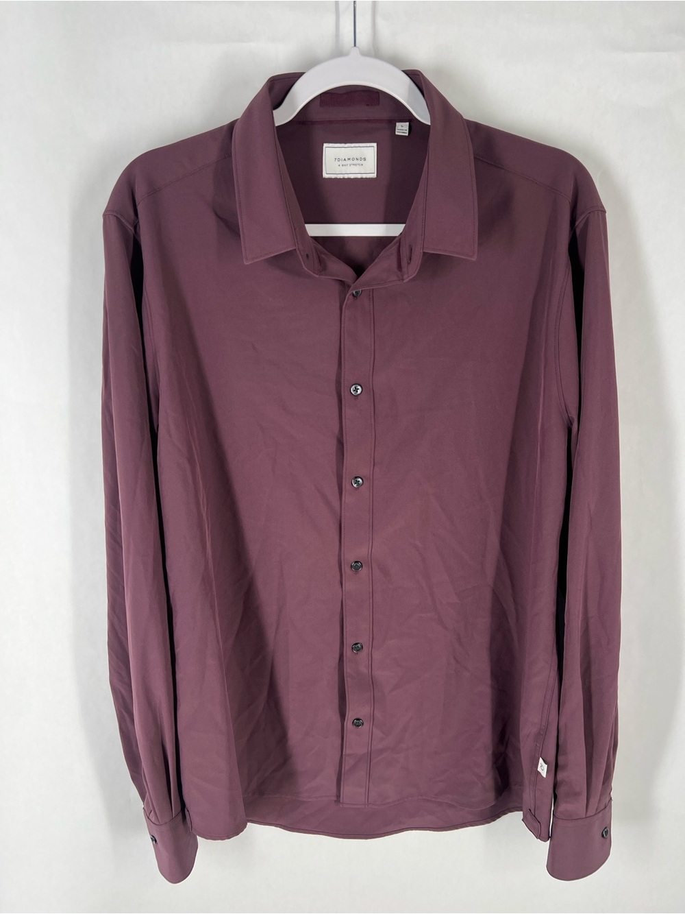 7 Diamonds Liberty‎ 4-Way Stretch Button-Down Shirt Size Large